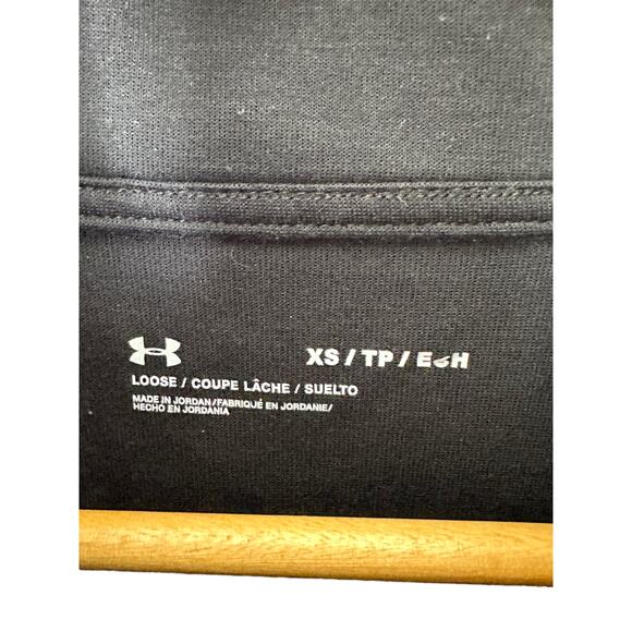 Under Armour Black & White Full Zip Loose Fit Long Sleeve Jacket Women's XS - Picture 7 of 8